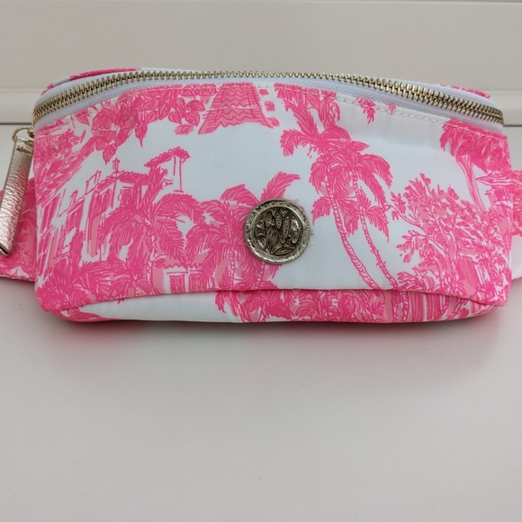 NWT! Lilly Pulitzer Torrey Belt Bag In Resort White PB Anniversary Toile A - Picture 6 of 16